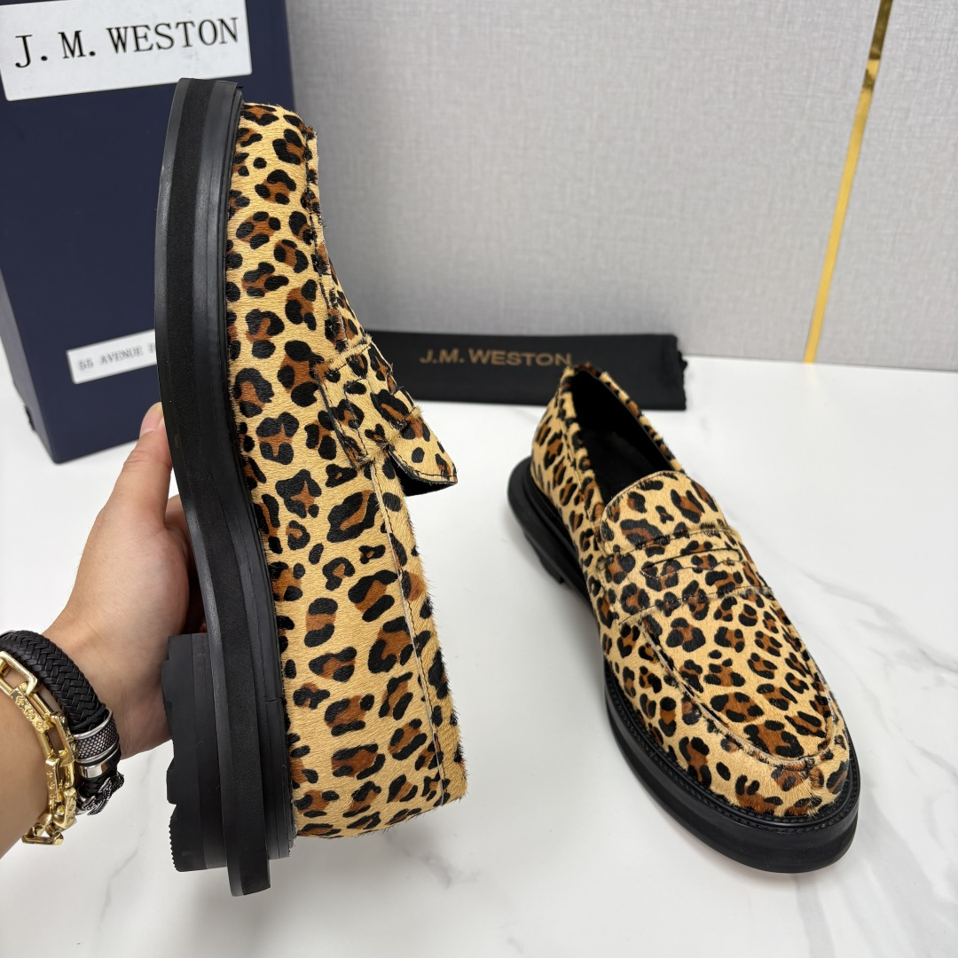 💋💍J.M.Westo*n  威士-顿    sacai × J.M.Weston 联名乐福鞋皮鞋  百