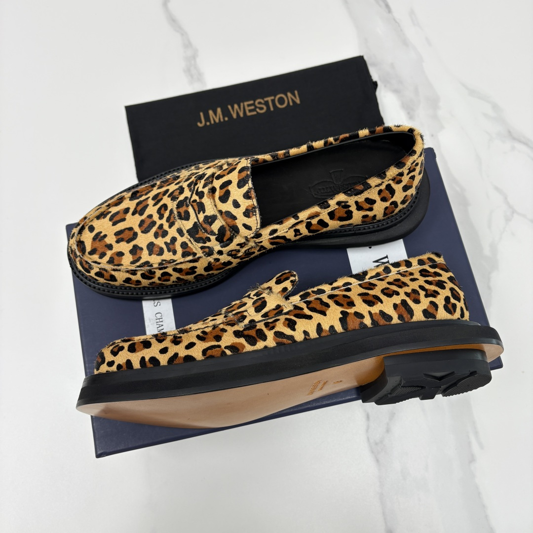 💋💍J.M.Westo*n  威士-顿    sacai × J.M.Weston 联名乐福鞋皮鞋  百
