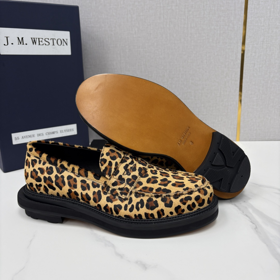 💋💍J.M.Westo*n  威士-顿    sacai × J.M.Weston 联名乐福鞋皮鞋  百