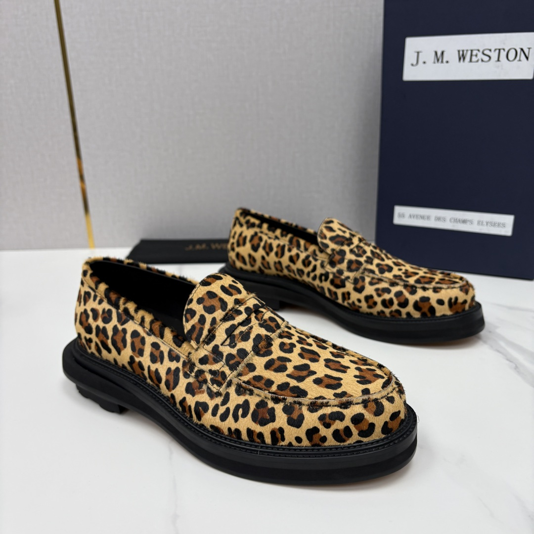 💋💍J.M.Westo*n  威士-顿    sacai × J.M.Weston 联名乐福鞋皮鞋  百
