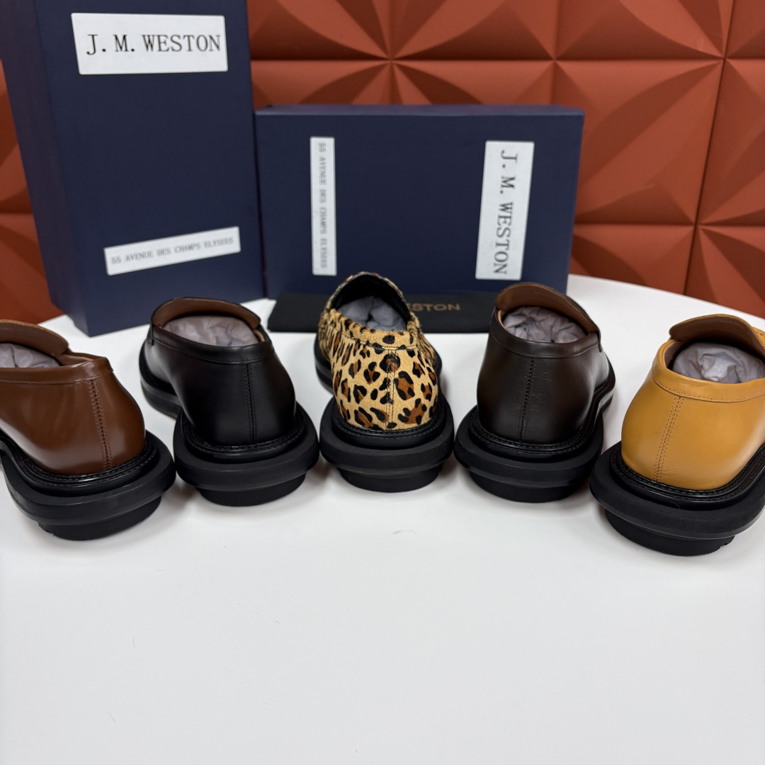 💋💍J.M.Westo*n  威士-顿    sacai × J.M.Weston 联名乐福鞋皮鞋  百