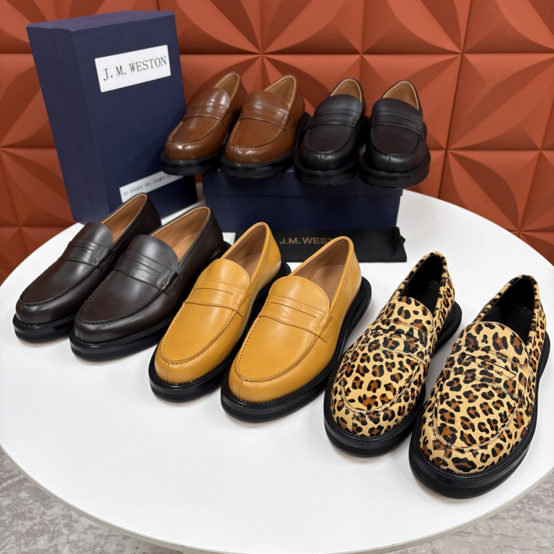 💋💍J.M.Westo*n  威士-顿    sacai × J.M.Weston 联名乐福鞋皮鞋  百