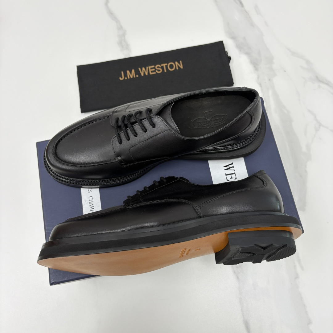 💋💍J.M.Westo*n  威士-顿    sacai × J.M.Weston 联名正装皮鞋  百年
