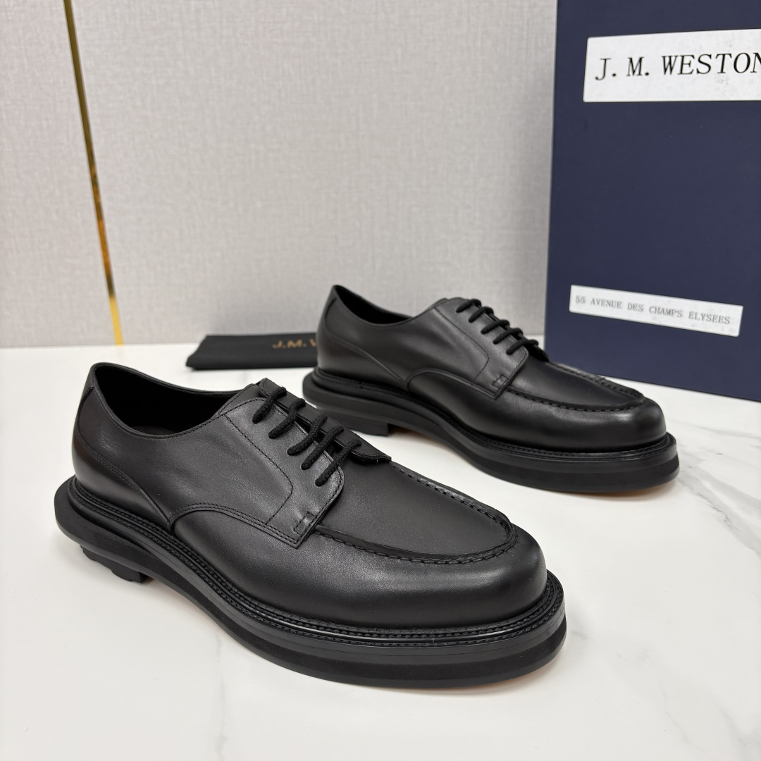 💋💍J.M.Westo*n  威士-顿    sacai × J.M.Weston 联名正装皮鞋  百年