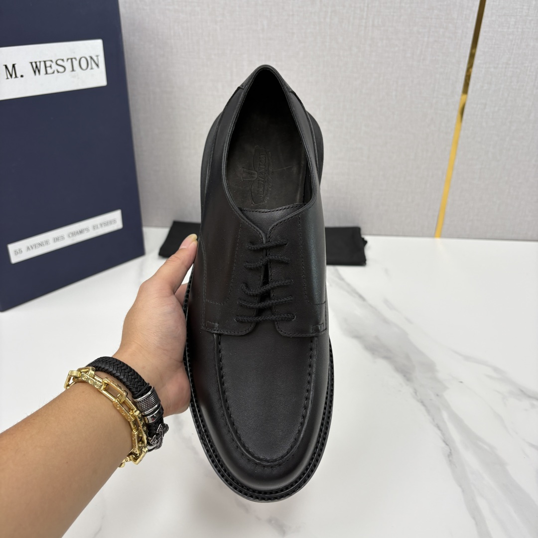 💋💍J.M.Westo*n  威士-顿    sacai × J.M.Weston 联名正装皮鞋  百年