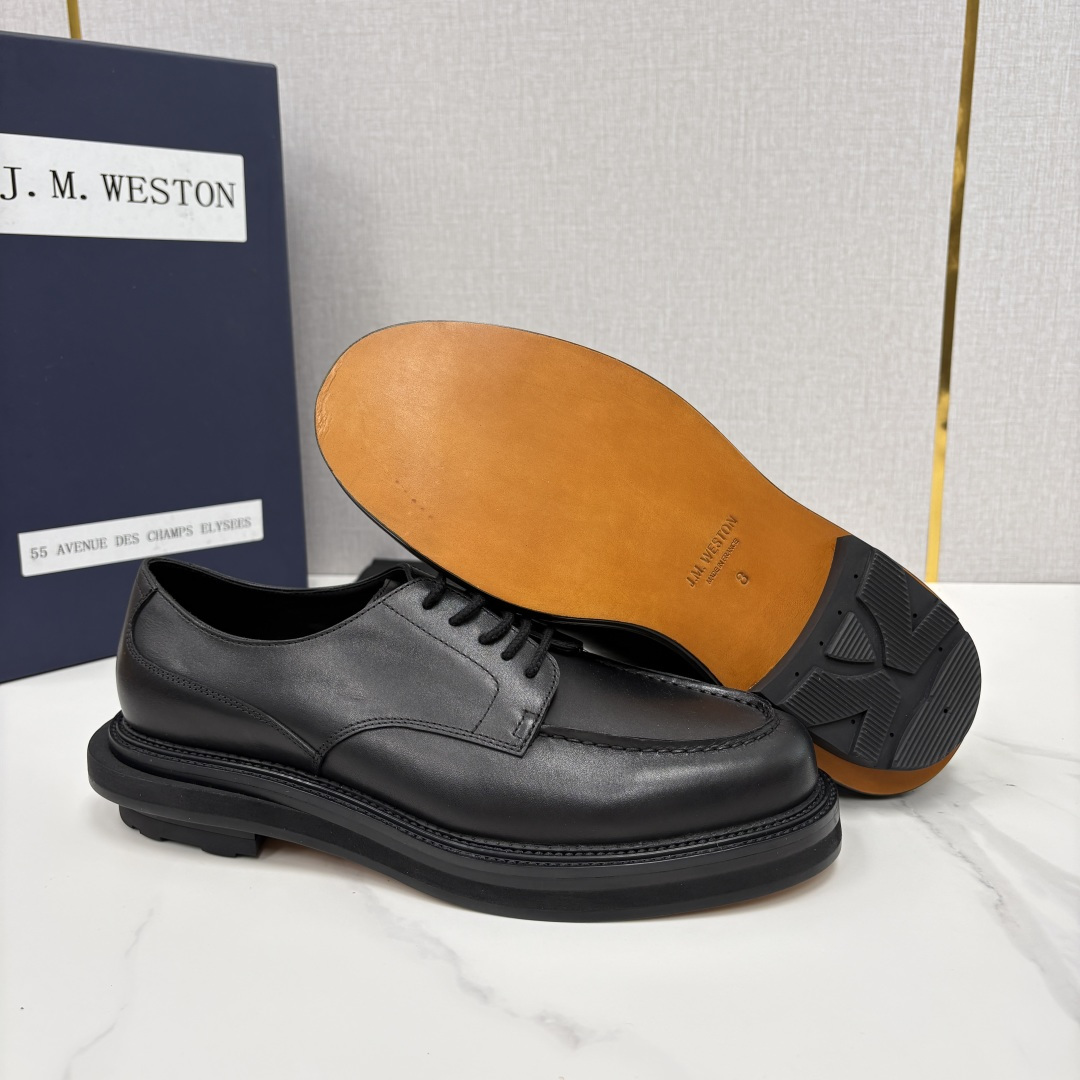💋💍J.M.Westo*n  威士-顿    sacai × J.M.Weston 联名正装皮鞋  百年