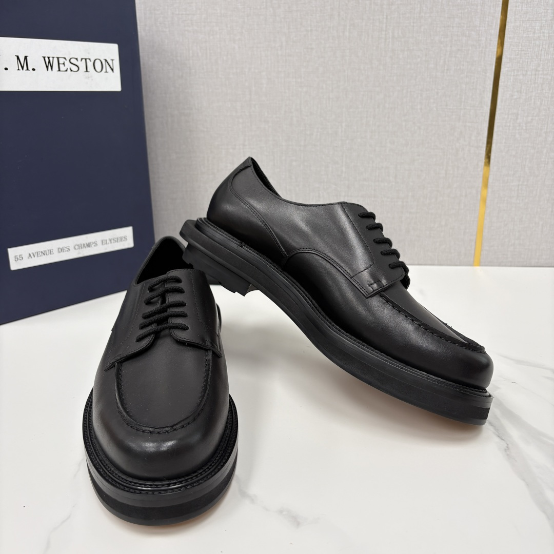 💋💍J.M.Westo*n  威士-顿    sacai × J.M.Weston 联名正装皮鞋  百年