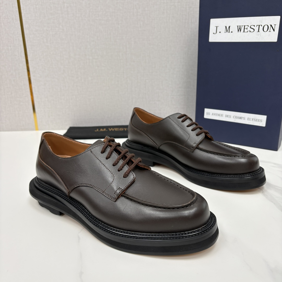 💋💍J.M.Westo*n  威士-顿    sacai × J.M.Weston 联名正装皮鞋  百年