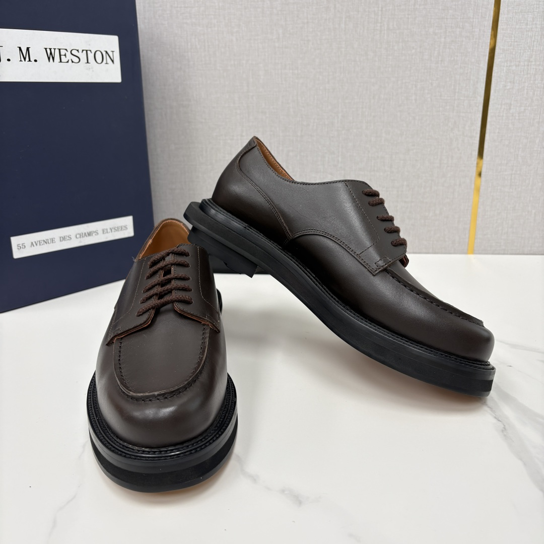 💋💍J.M.Westo*n  威士-顿    sacai × J.M.Weston 联名正装皮鞋  百年