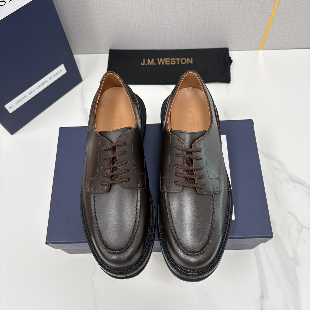 💋💍J.M.Westo*n  威士-顿    sacai × J.M.Weston 联名正装皮鞋  百年