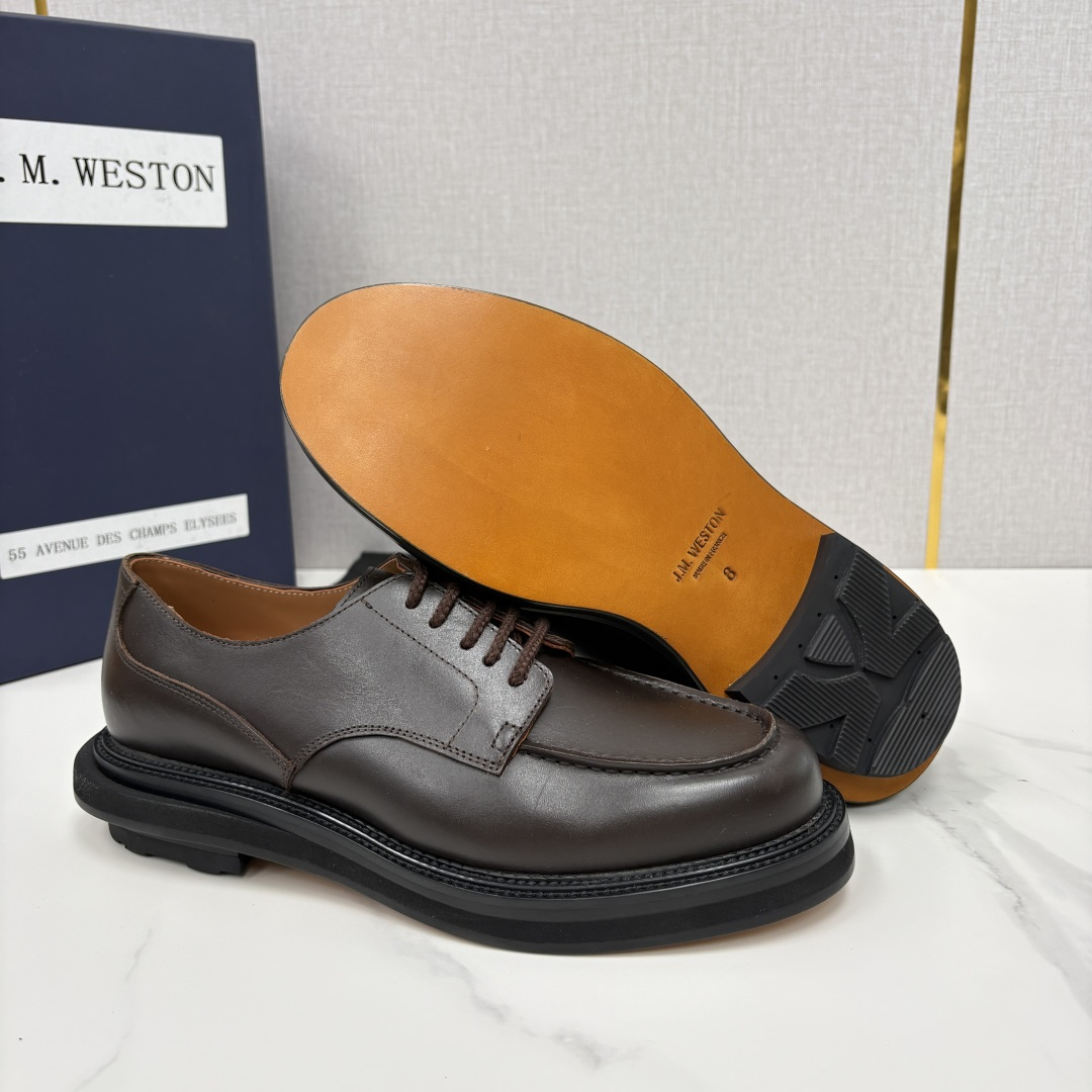 💋💍J.M.Westo*n  威士-顿    sacai × J.M.Weston 联名正装皮鞋  百年