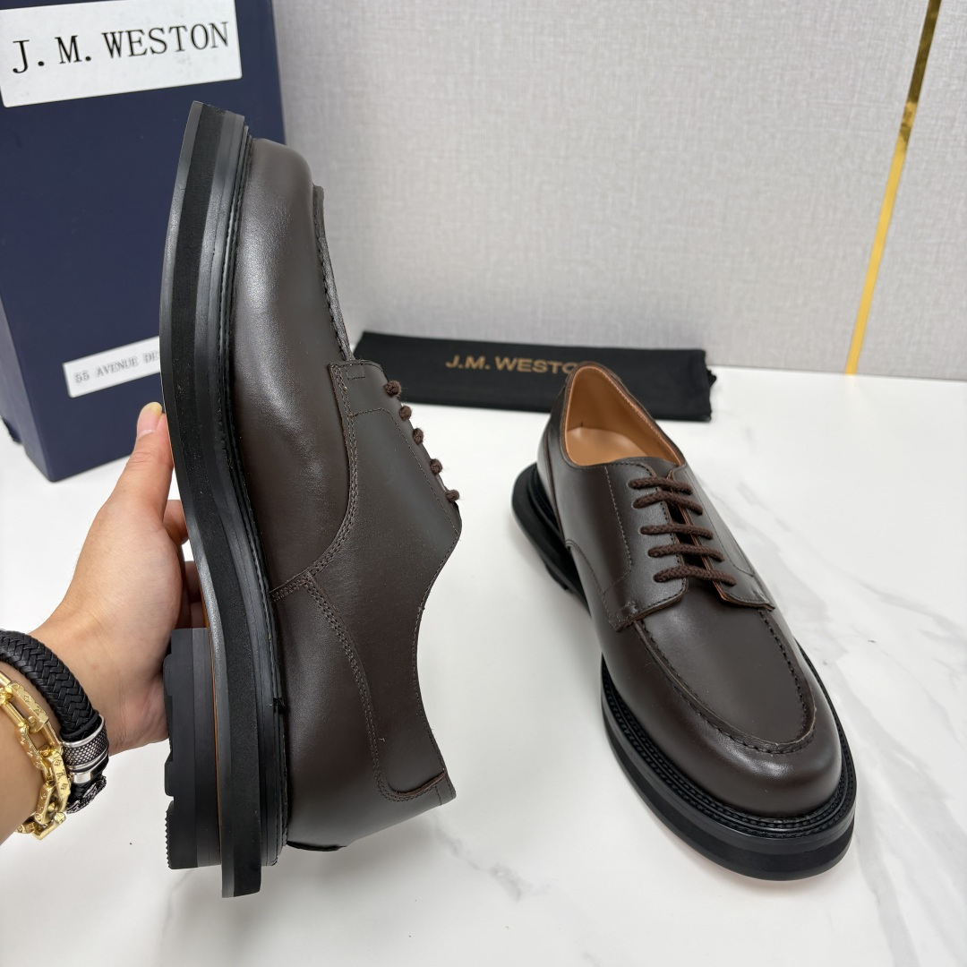 💋💍J.M.Westo*n  威士-顿    sacai × J.M.Weston 联名正装皮鞋  百年
