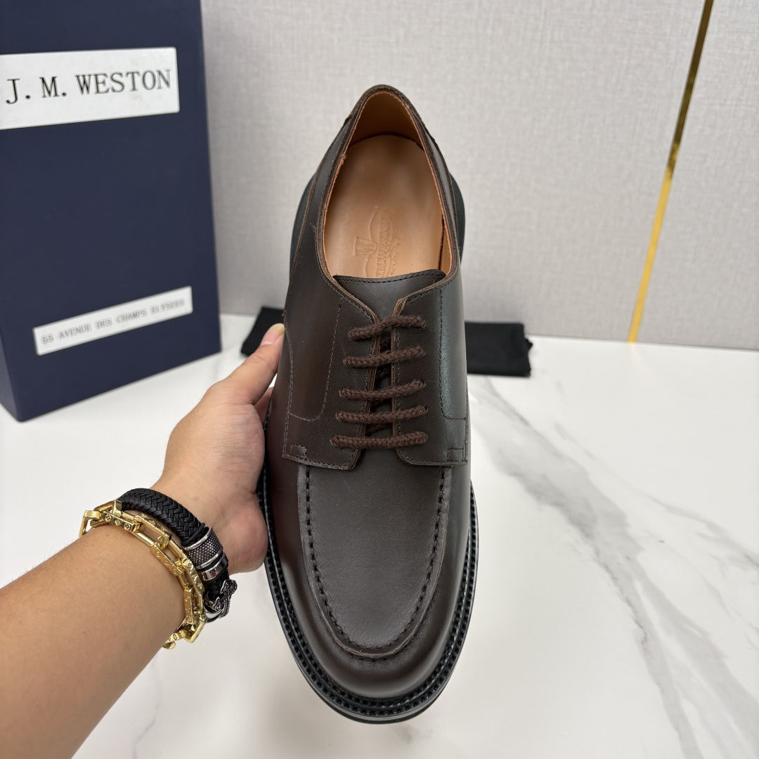 💋💍J.M.Westo*n  威士-顿    sacai × J.M.Weston 联名正装皮鞋  百年