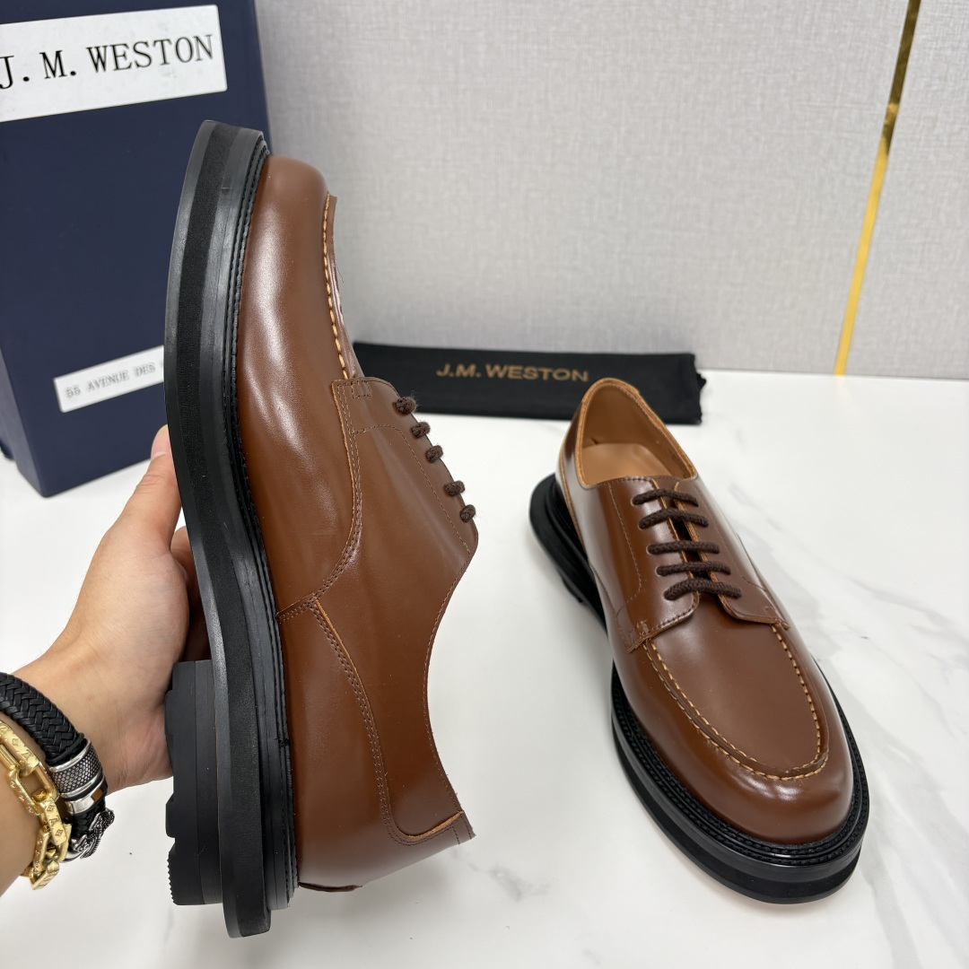 💋💍J.M.Westo*n  威士-顿    sacai × J.M.Weston 联名正装皮鞋  百年