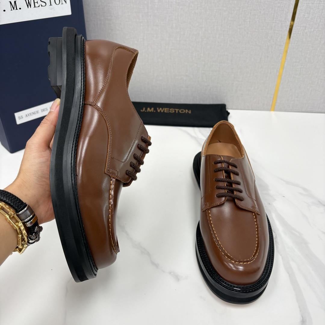 💋💍J.M.Westo*n  威士-顿    sacai × J.M.Weston 联名正装皮鞋  百年