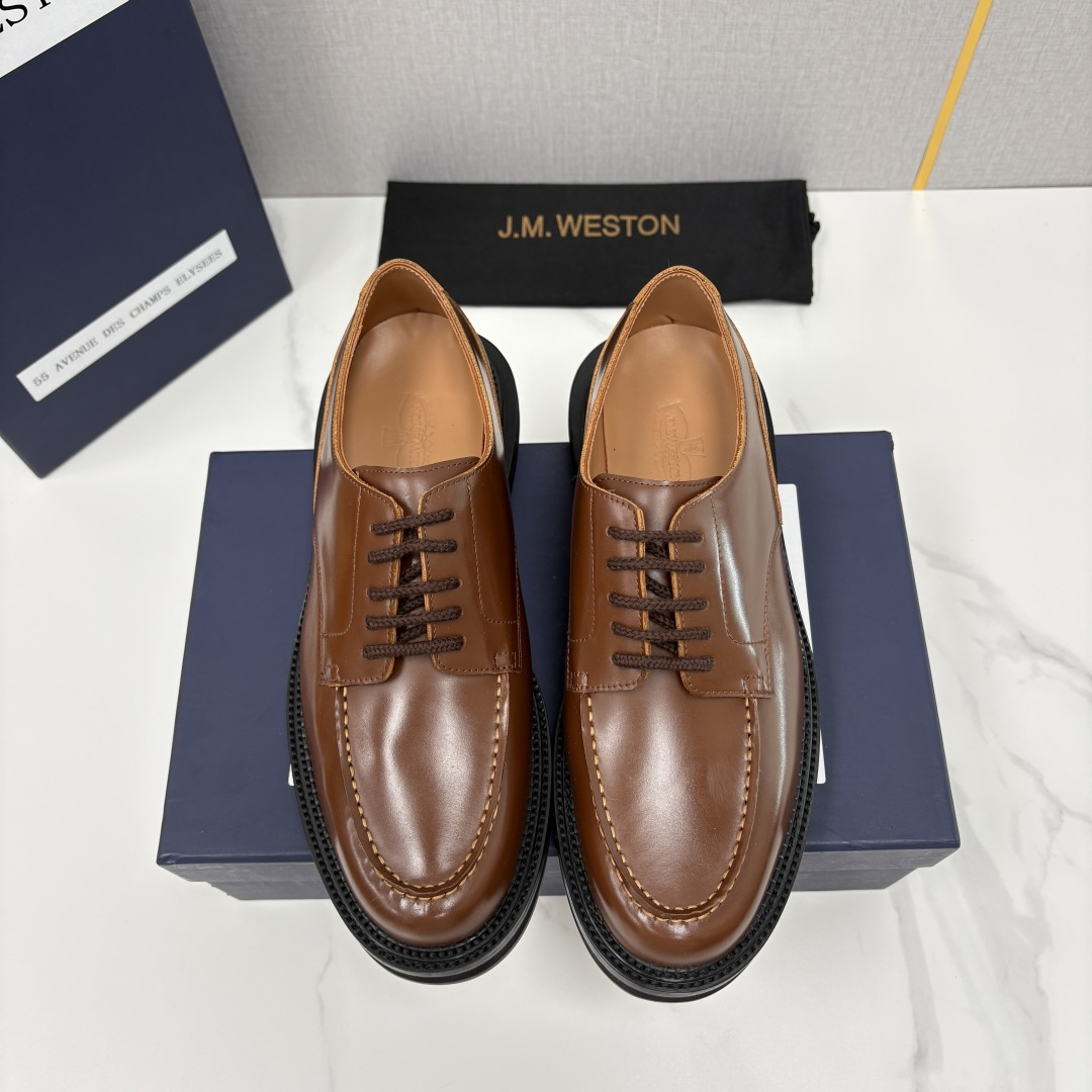 💋💍J.M.Westo*n  威士-顿    sacai × J.M.Weston 联名正装皮鞋  百年