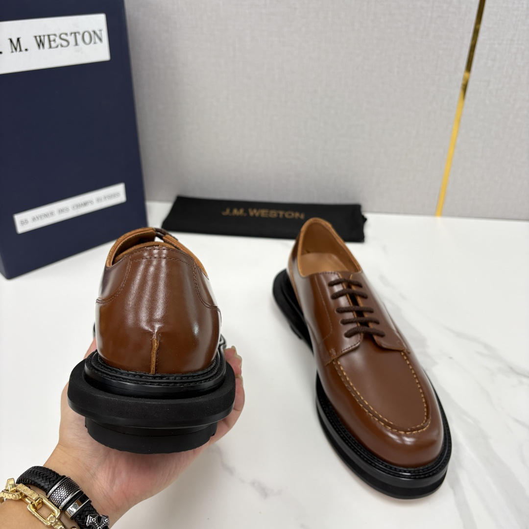💋💍J.M.Westo*n  威士-顿    sacai × J.M.Weston 联名正装皮鞋  百年