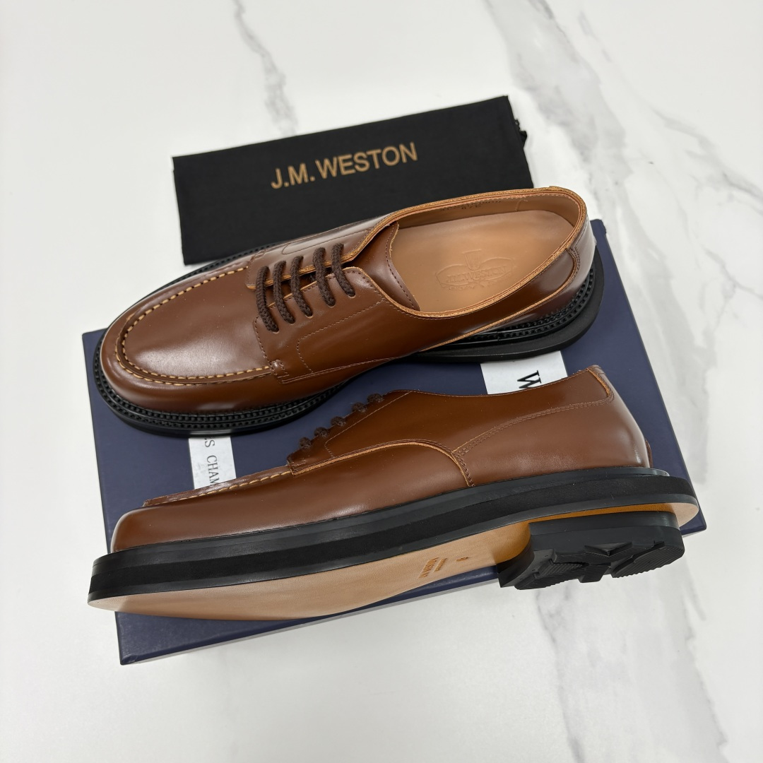 💋💍J.M.Westo*n  威士-顿    sacai × J.M.Weston 联名正装皮鞋  百年
