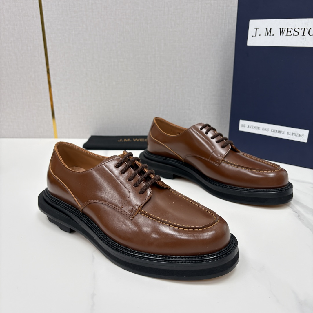 💋💍J.M.Westo*n  威士-顿    sacai × J.M.Weston 联名正装皮鞋  百年