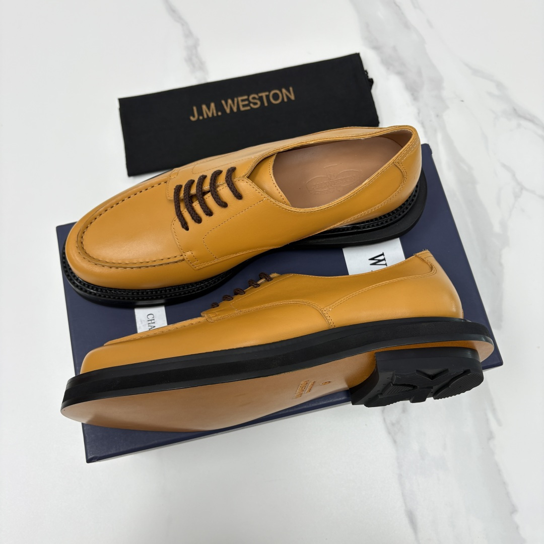 💋💍J.M.Westo*n  威士-顿    sacai × J.M.Weston 联名正装皮鞋  百年