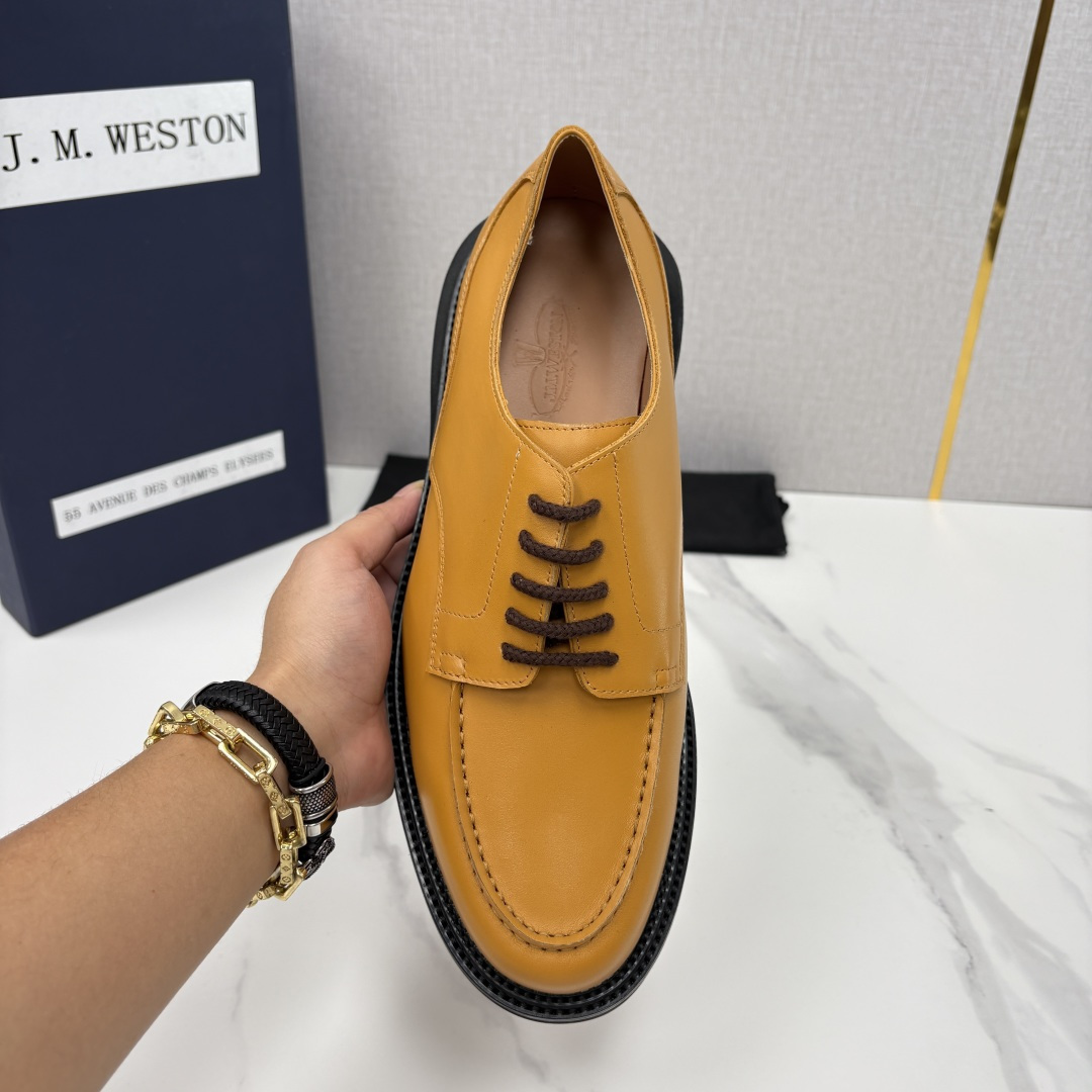 💋💍J.M.Westo*n  威士-顿    sacai × J.M.Weston 联名正装皮鞋  百年