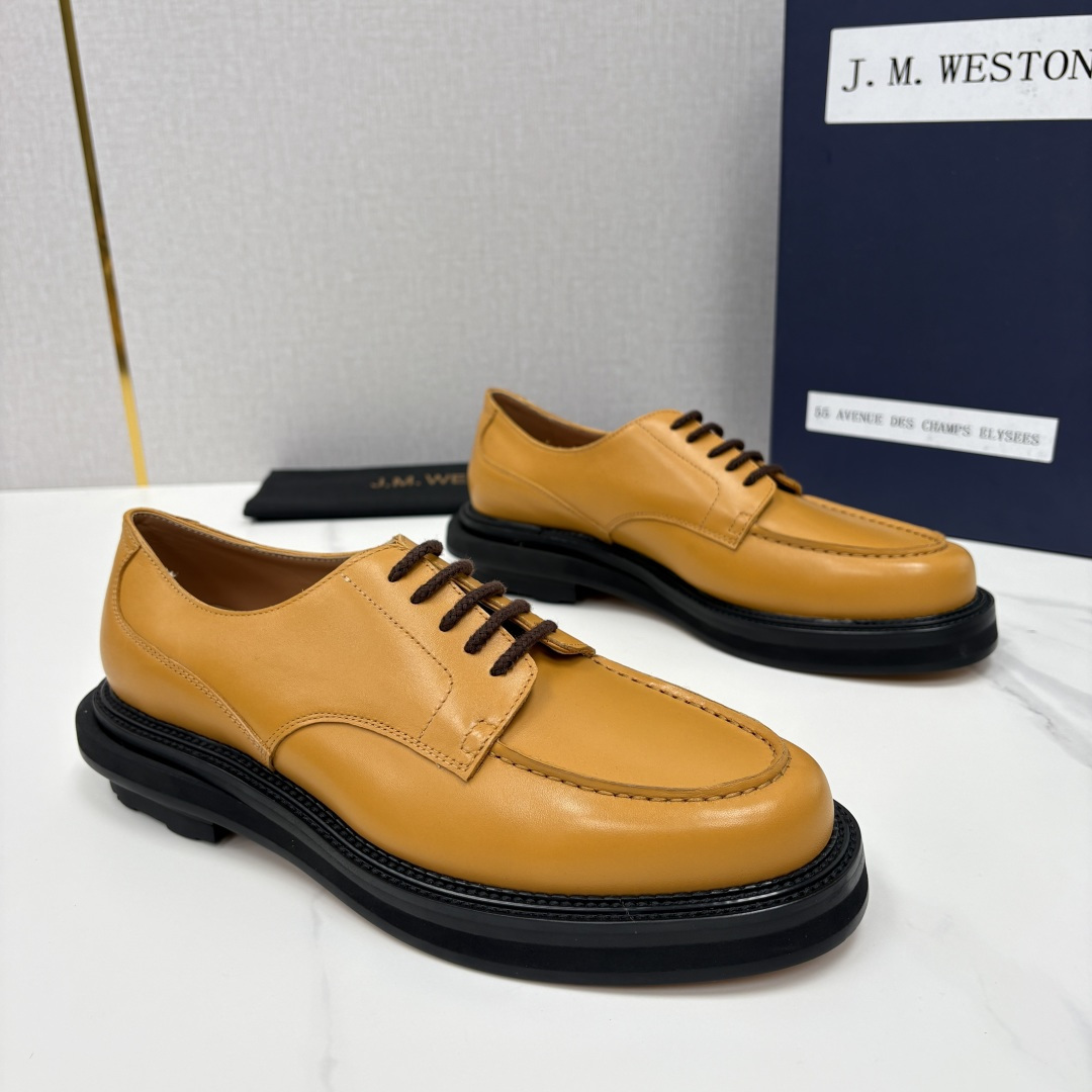 💋💍J.M.Westo*n  威士-顿    sacai × J.M.Weston 联名正装皮鞋  百年