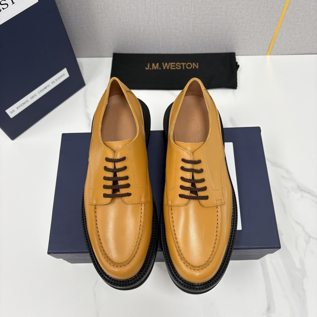 💋💍J.M.Westo*n  威士-顿    sacai × J.M.Weston 联名正装皮鞋  百年