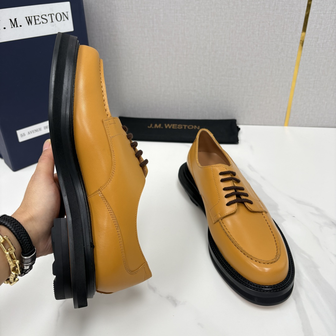 💋💍J.M.Westo*n  威士-顿    sacai × J.M.Weston 联名正装皮鞋  百年