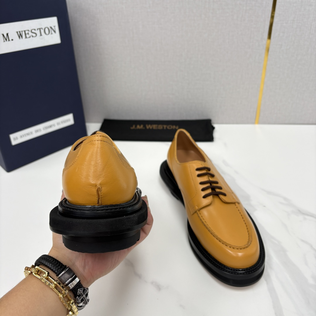 💋💍J.M.Westo*n  威士-顿    sacai × J.M.Weston 联名正装皮鞋  百年
