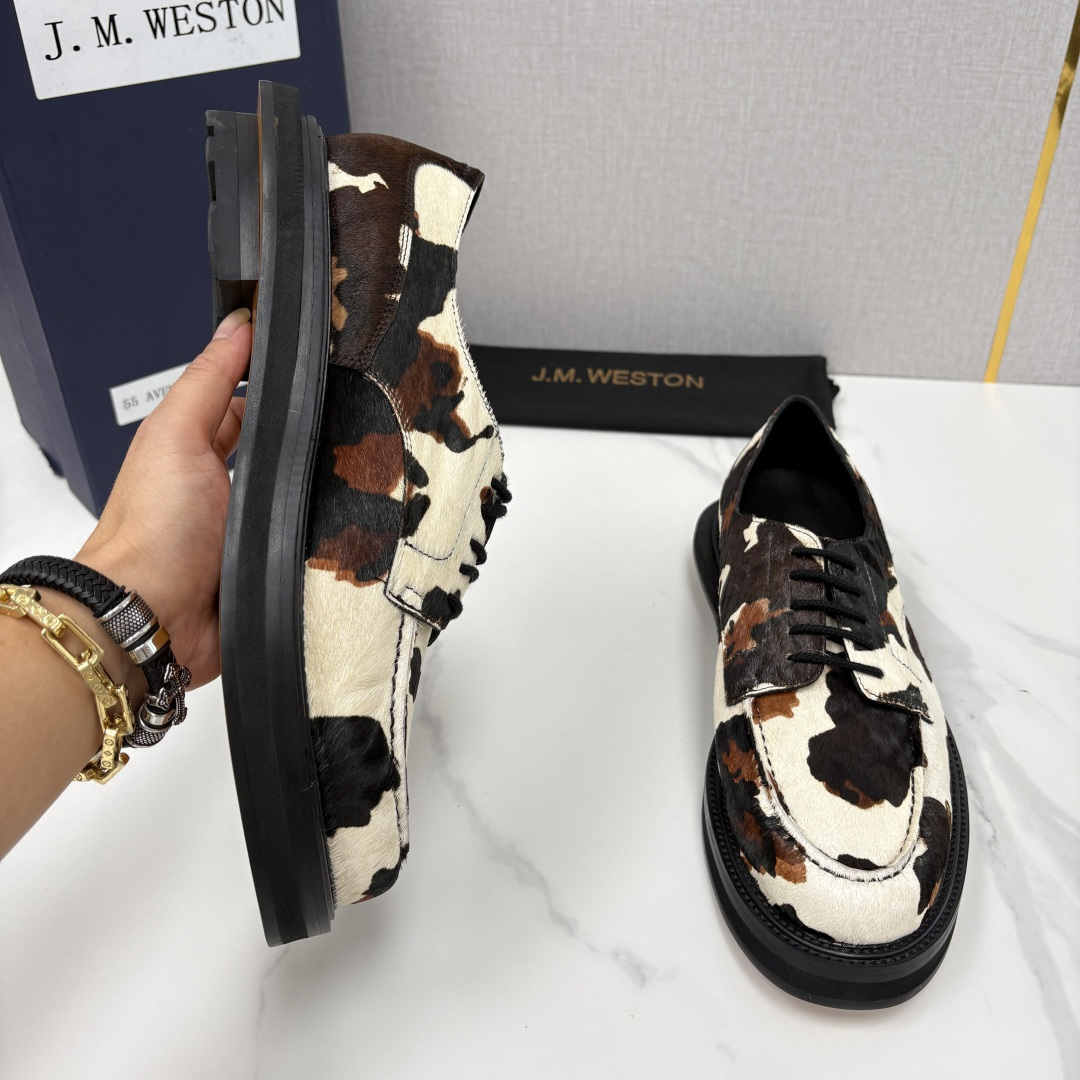 💋💍J.M.Westo*n  威士-顿    sacai × J.M.Weston 联名正装皮鞋  百年