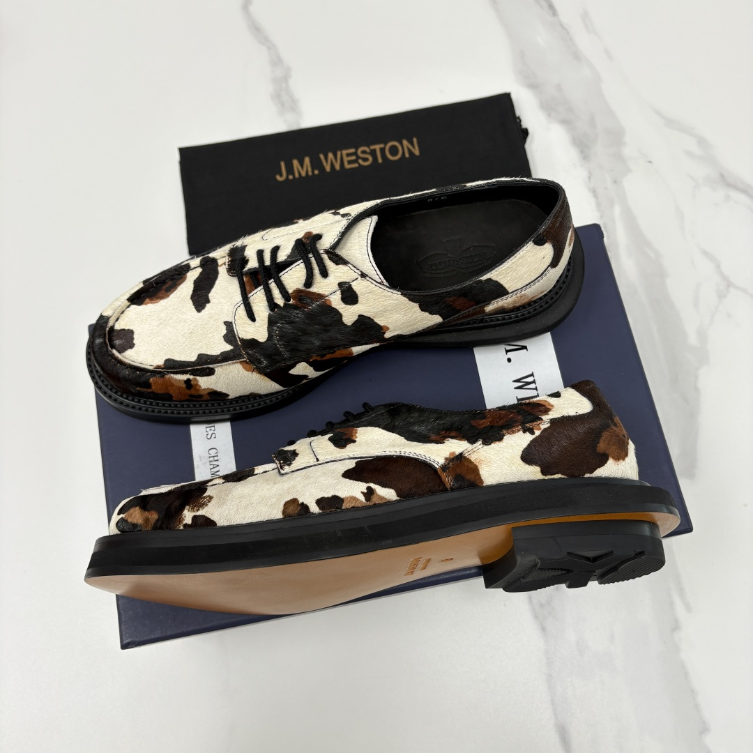 💋💍J.M.Westo*n  威士-顿    sacai × J.M.Weston 联名正装皮鞋  百年