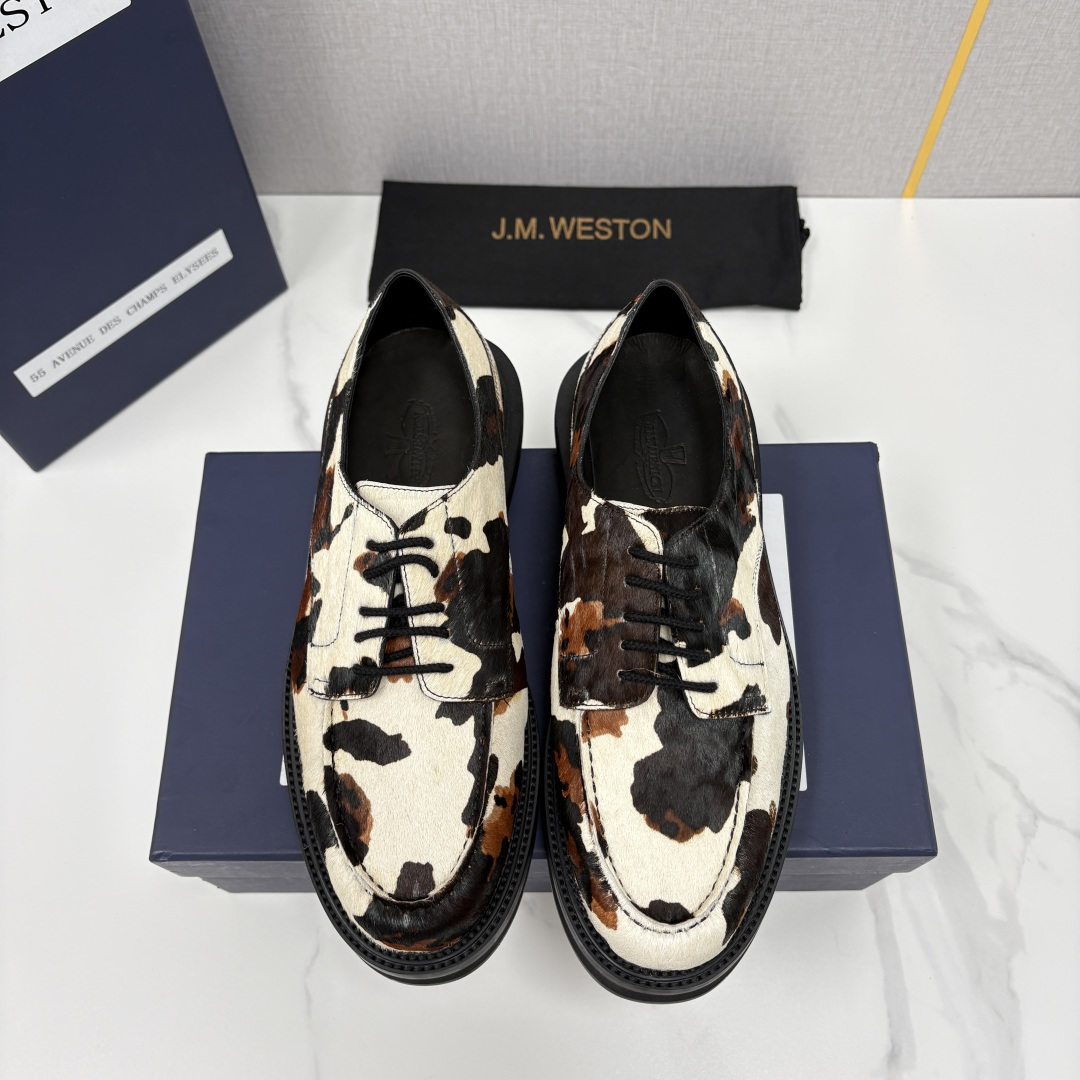 💋💍J.M.Westo*n  威士-顿    sacai × J.M.Weston 联名正装皮鞋  百年