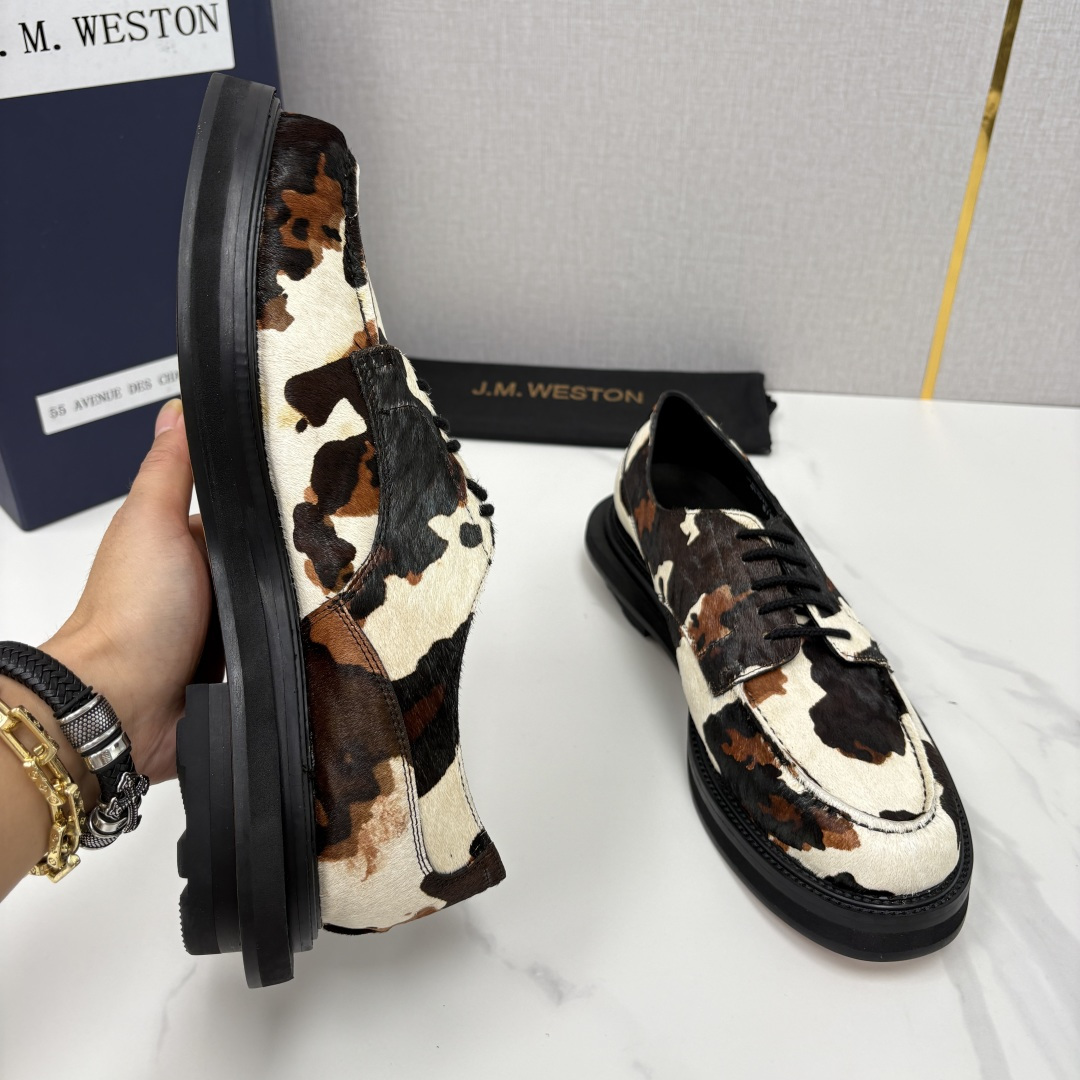 💋💍J.M.Westo*n  威士-顿    sacai × J.M.Weston 联名正装皮鞋  百年