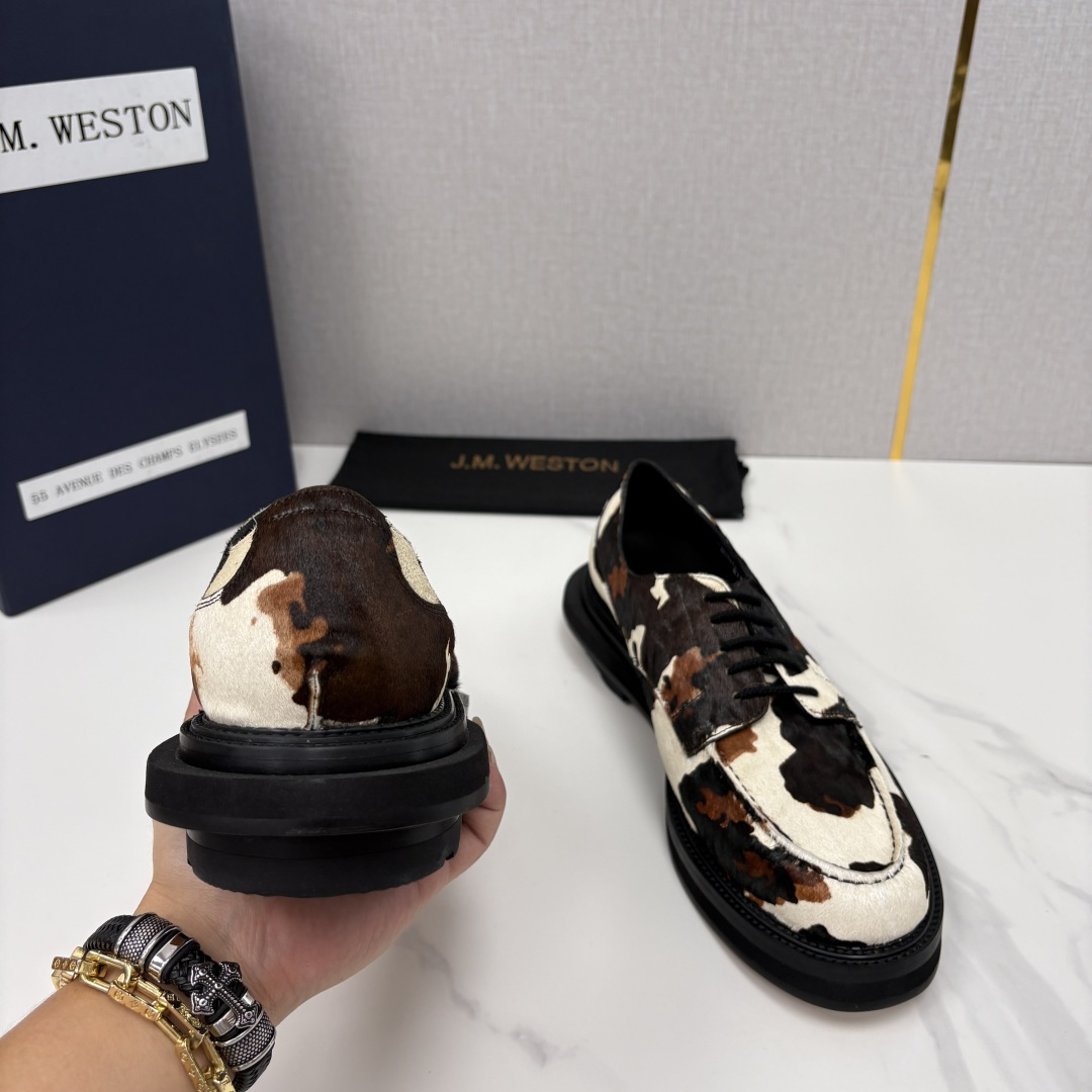 💋💍J.M.Westo*n  威士-顿    sacai × J.M.Weston 联名正装皮鞋  百年
