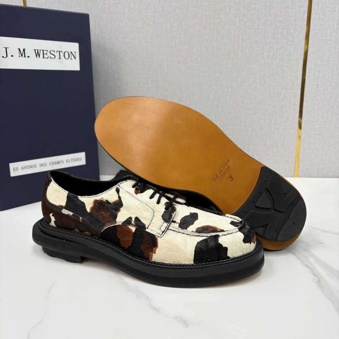 💋💍J.M.Westo*n  威士-顿    sacai × J.M.Weston 联名正装皮鞋  百年