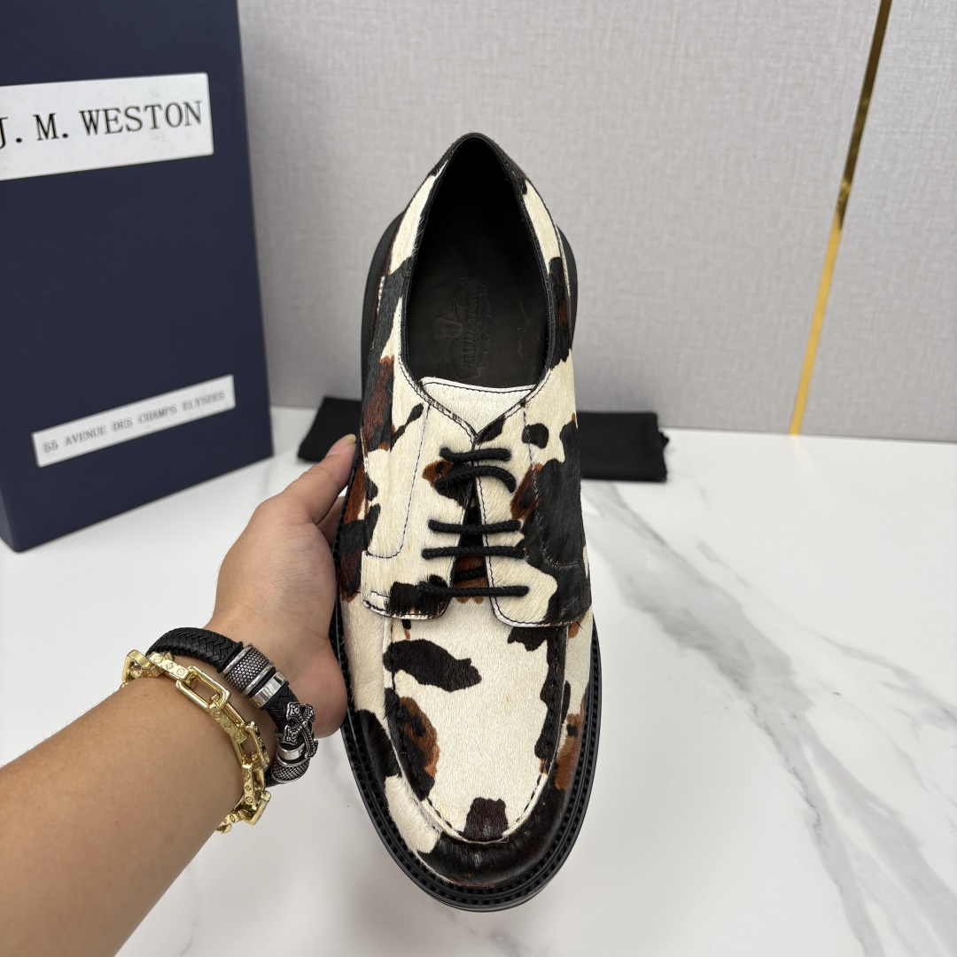 💋💍J.M.Westo*n  威士-顿    sacai × J.M.Weston 联名正装皮鞋  百年