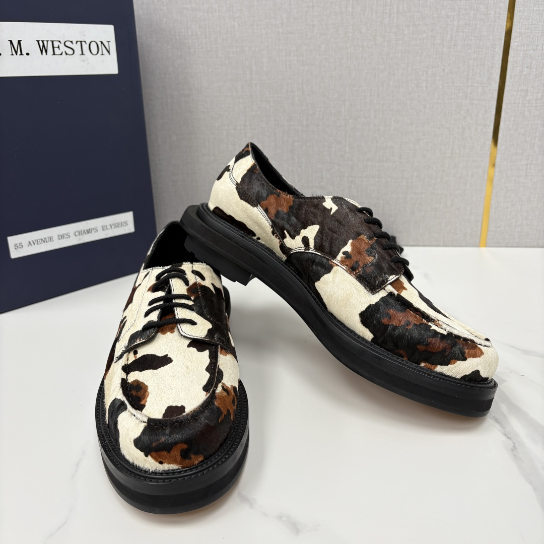 💋💍J.M.Westo*n  威士-顿    sacai × J.M.Weston 联名正装皮鞋  百年