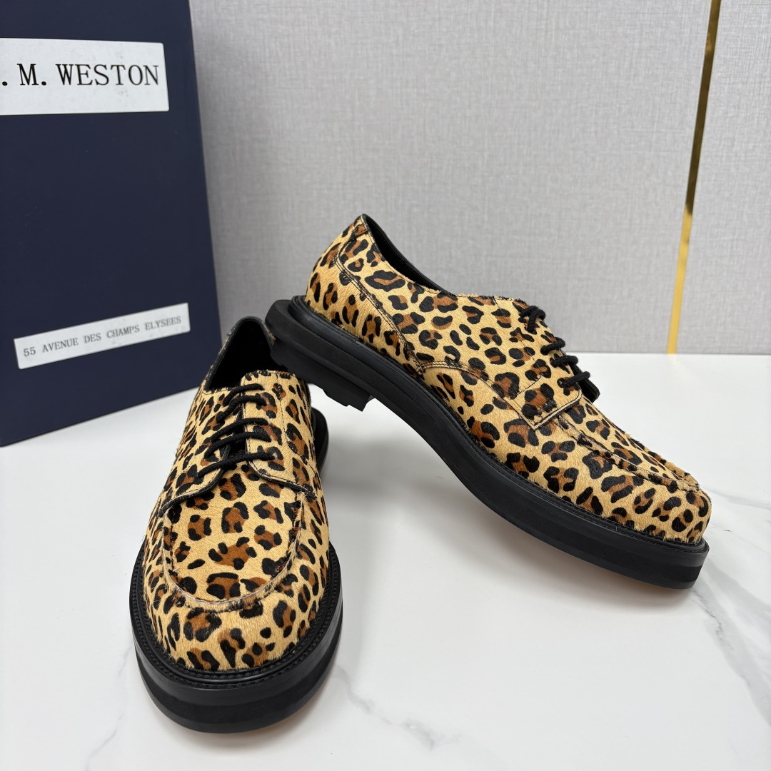 💋💍J.M.Westo*n  威士-顿    sacai × J.M.Weston 联名正装皮鞋  百年