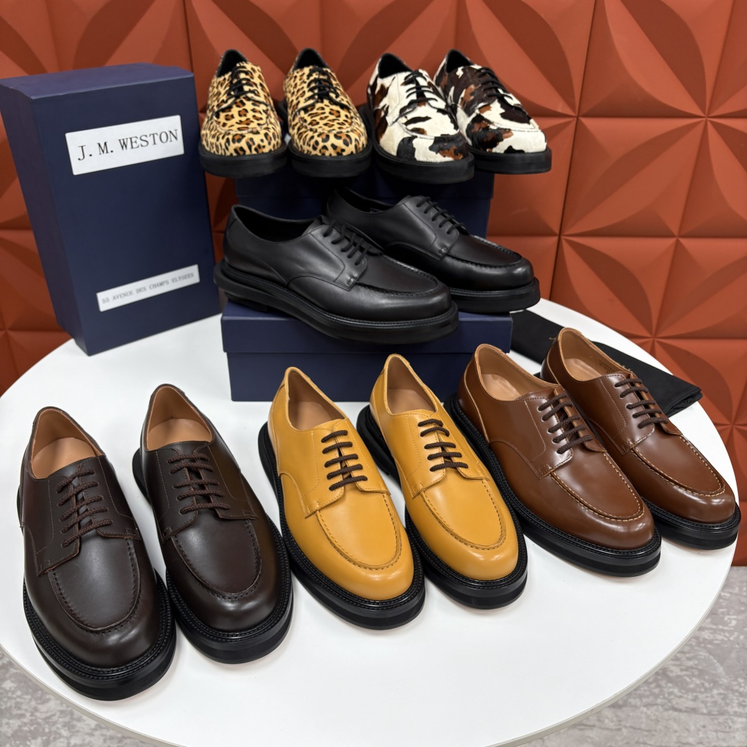 💋💍J.M.Westo*n  威士-顿    sacai × J.M.Weston 联名正装皮鞋  百年