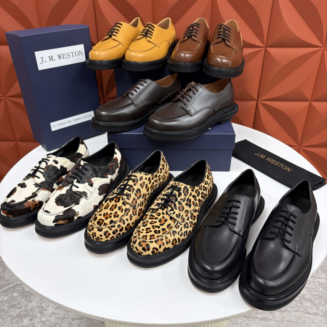 💋💍J.M.Westo*n  威士-顿    sacai × J.M.Weston 联名正装皮鞋  百年