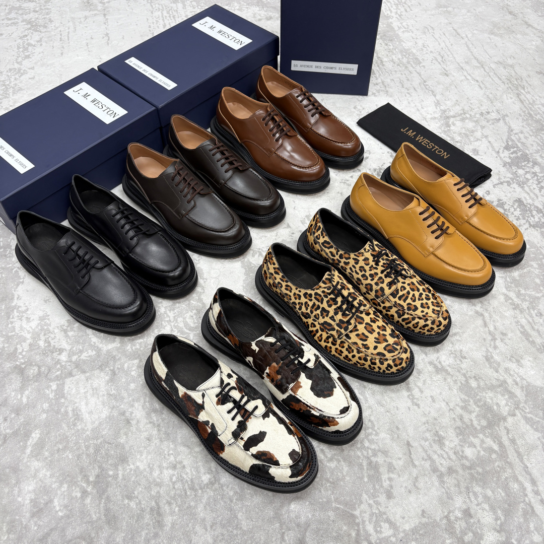 💋💍J.M.Westo*n  威士-顿    sacai × J.M.Weston 联名正装皮鞋  百年