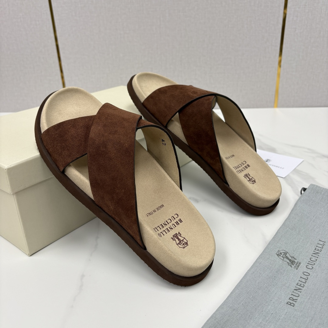 💋💍BC家  新品凉拖鞋 Brunell* Cucinell*  官方 5,700  考究的材料精美了这