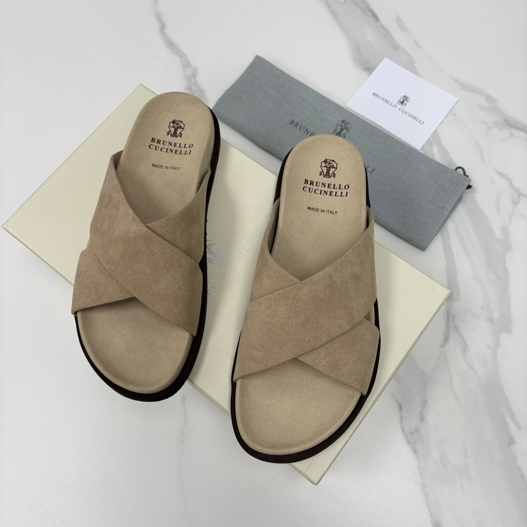 💋💍BC家  新品凉拖鞋 Brunell* Cucinell*  官方 5,700  考究的材料精美了这
