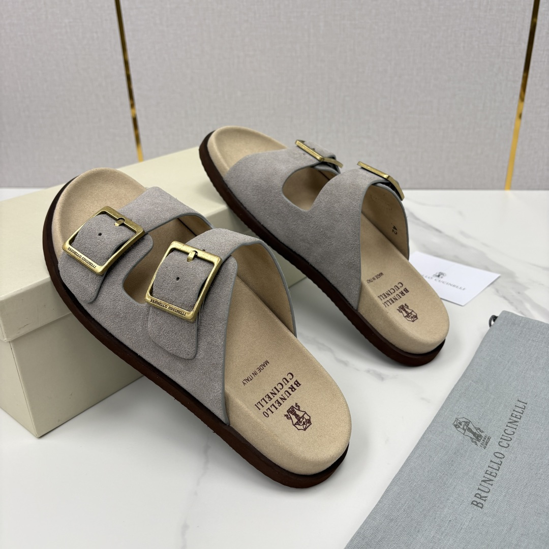 💋💍BC家  新品凉拖鞋 Brunell* Cucinell*  官方 5,700  考究的材料精美了这