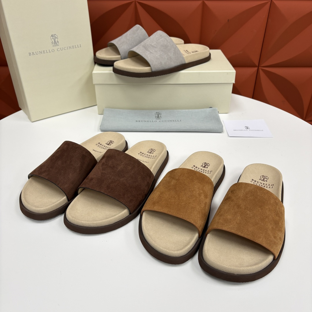 💋💍BC家  新品凉拖鞋 Brunell* Cucinell*  官方 5,700  考究的材料精美了这