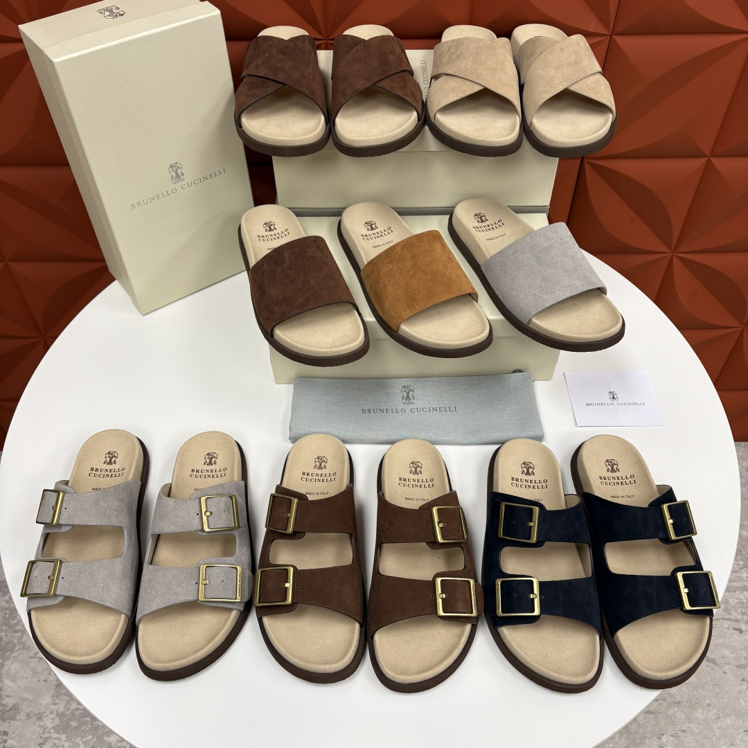 💋💍BC家  新品凉拖鞋 Brunell* Cucinell*  官方 5,700  考究的材料精美了这
