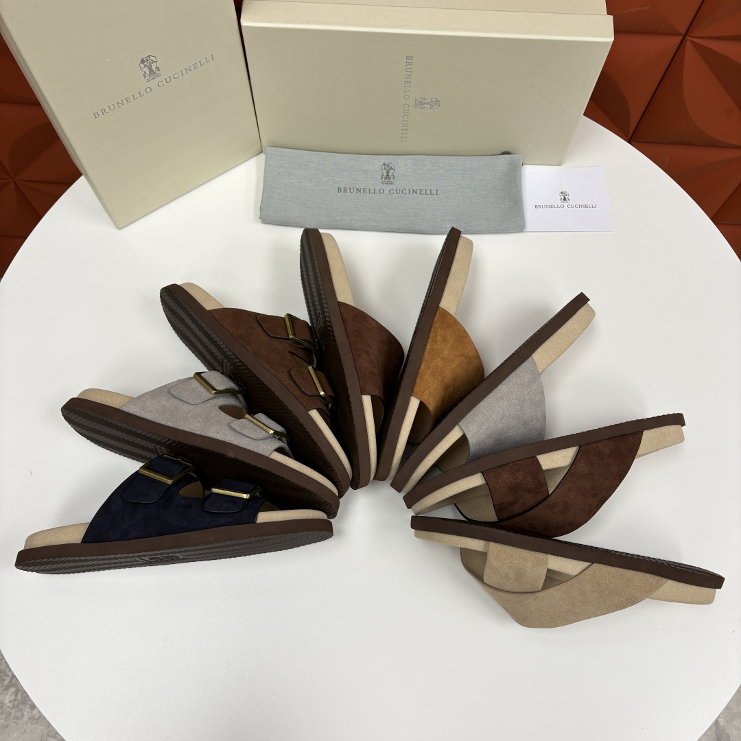 💋💍BC家  新品凉拖鞋 Brunell* Cucinell*  官方 5,700  考究的材料精美了这
