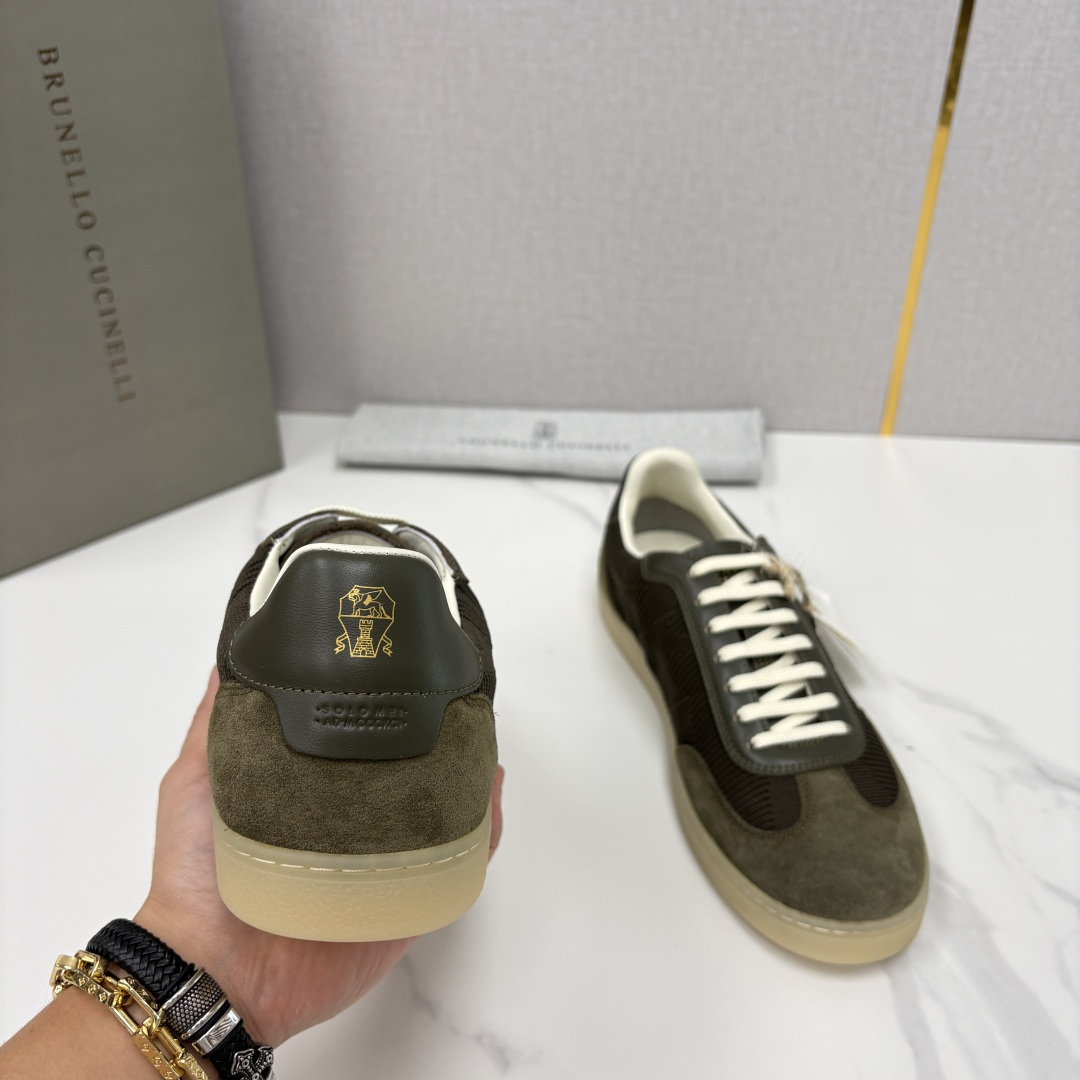 💋💍BC家 Brunello Cucinell*  低调奢华款  春夏新品男款板鞋出货！  此款平底运动