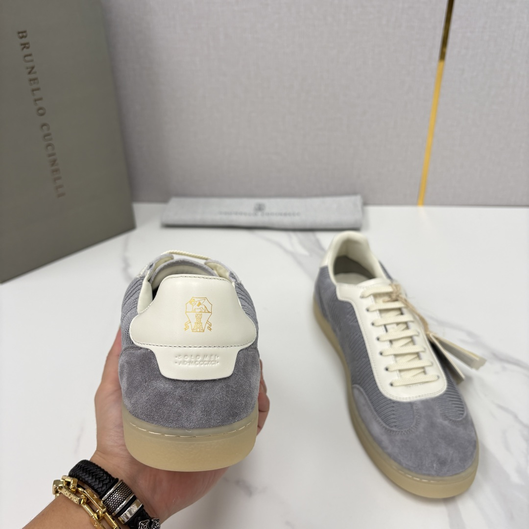 💋💍BC家 Brunello Cucinell*  低调奢华款  春夏新品男款板鞋出货！  此款平底运动