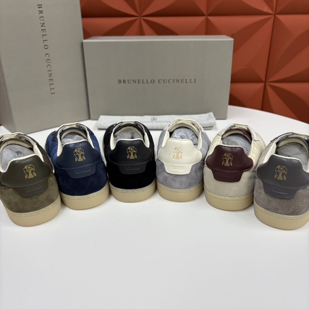 💋💍BC家 Brunello Cucinell*  低调奢华款  春夏新品男款板鞋出货！  此款平底运动
